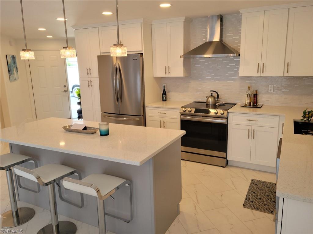 Beautiful kitchen area open to the main living area.