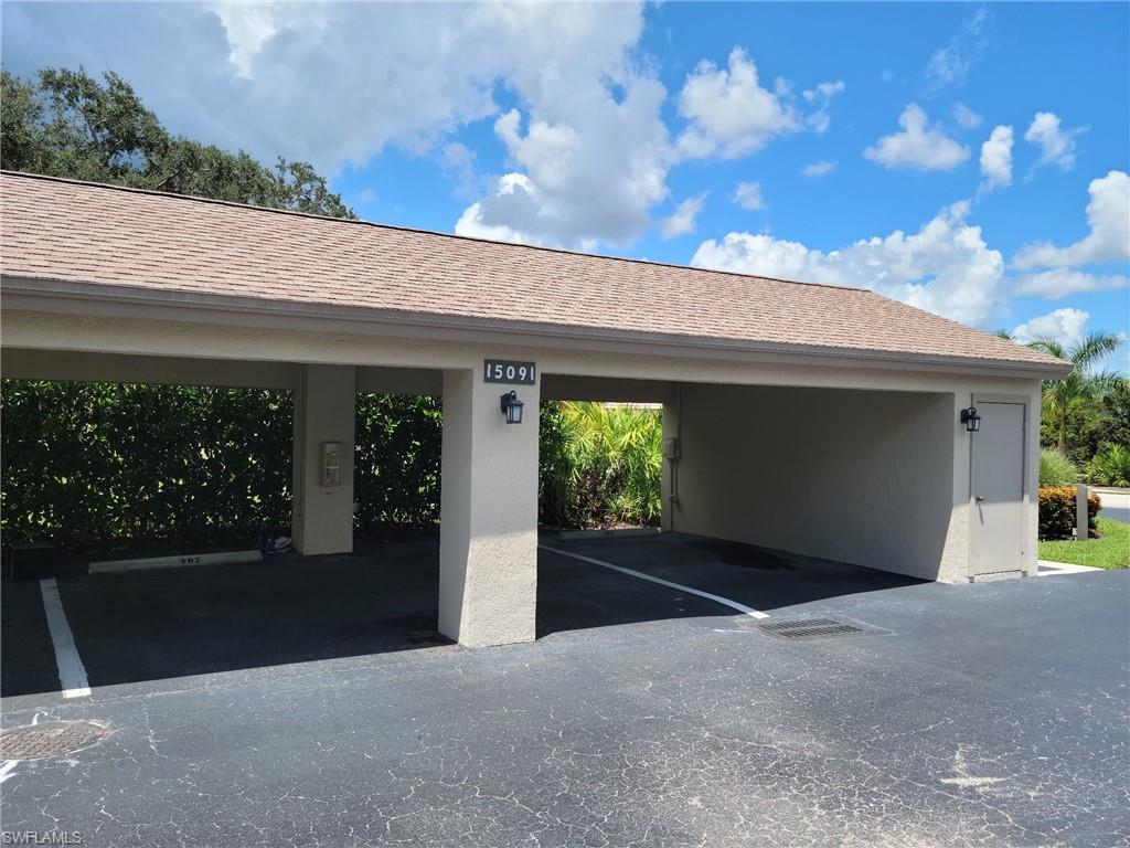 1 covered carport spot for each unit.