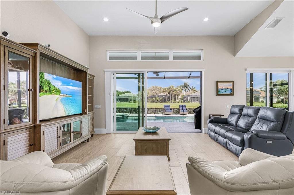 Open Living, with Tranquil Water Views