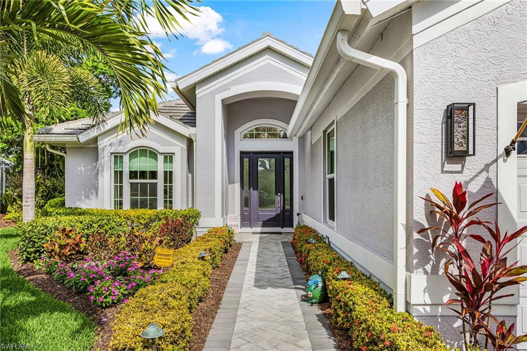 Private Entry Way, Lush Landscaping