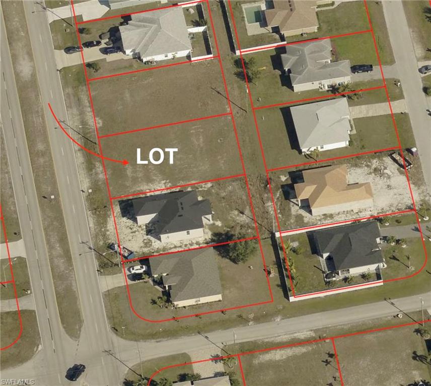 Map of property location featuring property boundaries highlighted