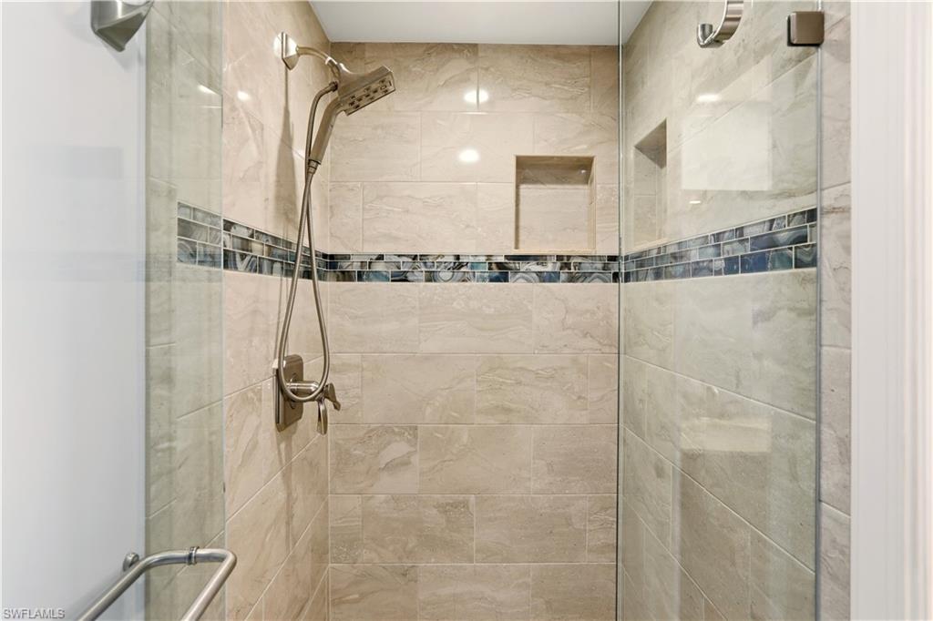 Shower in master bath