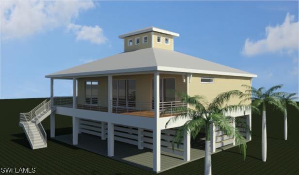 Back View of Rendering