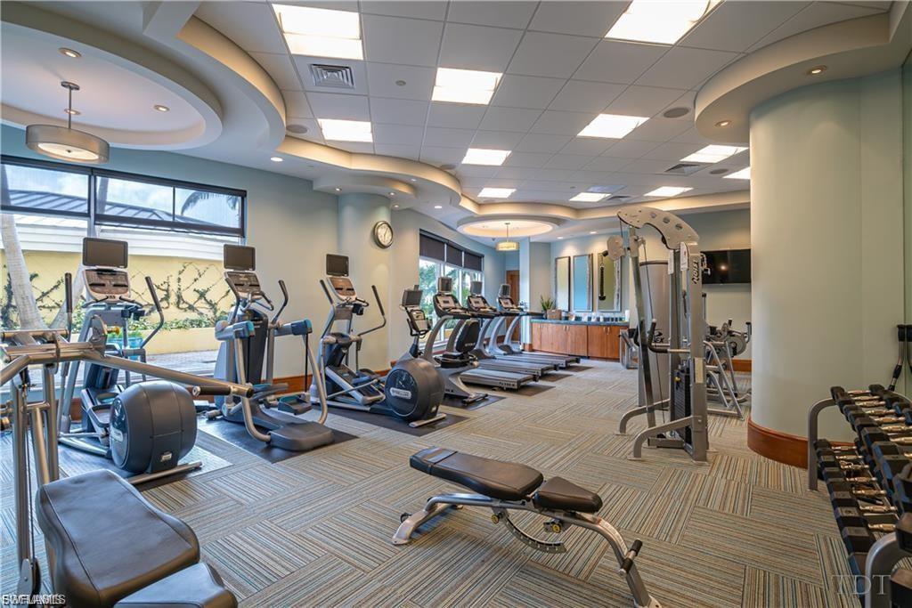 Aqua Spa & Fitness includes massage, sauna, steam plus his & her locker rooms.