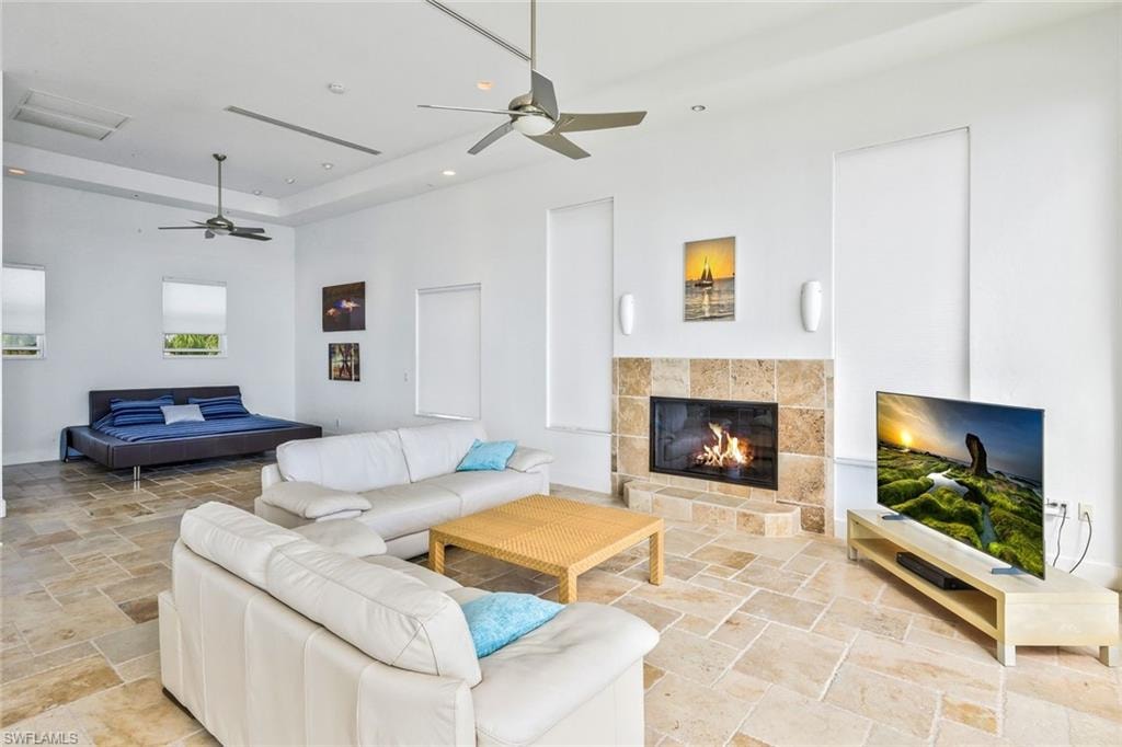 second floor - living room