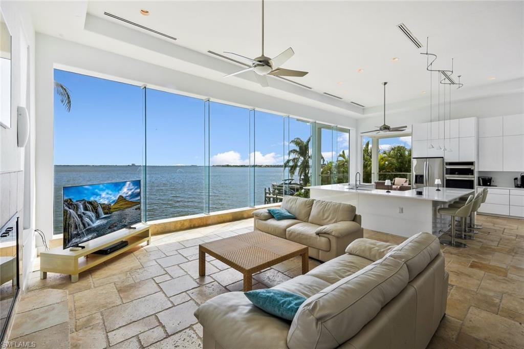 second floor - living room