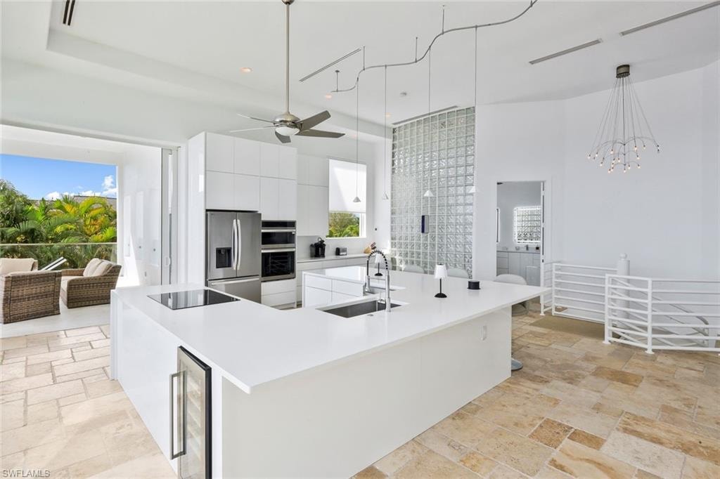 second floor - kitchen area