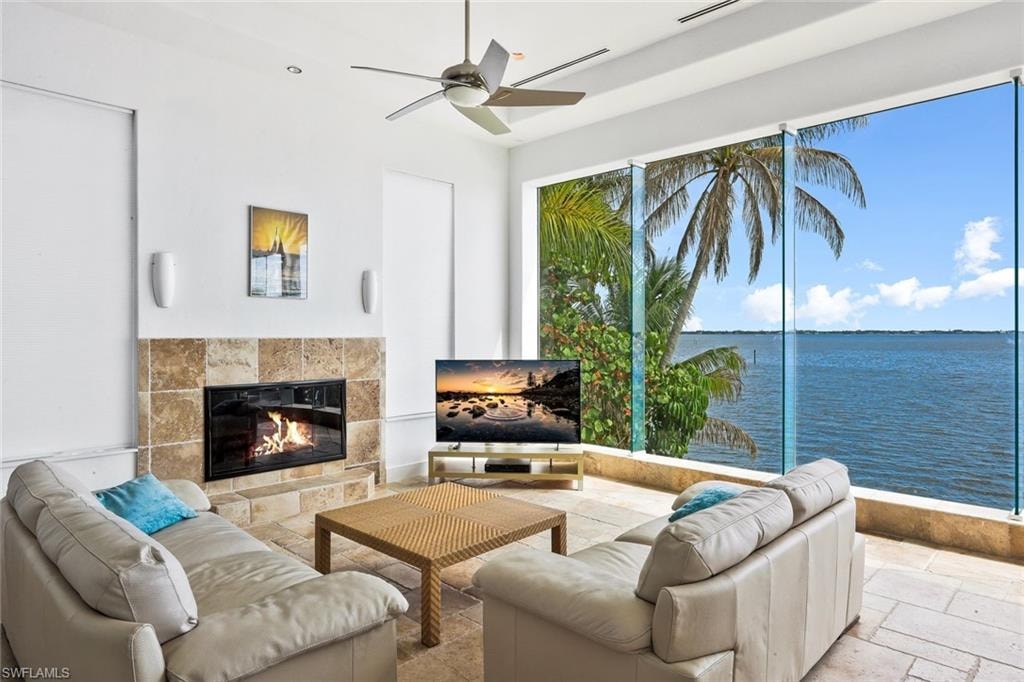 second floor - living room