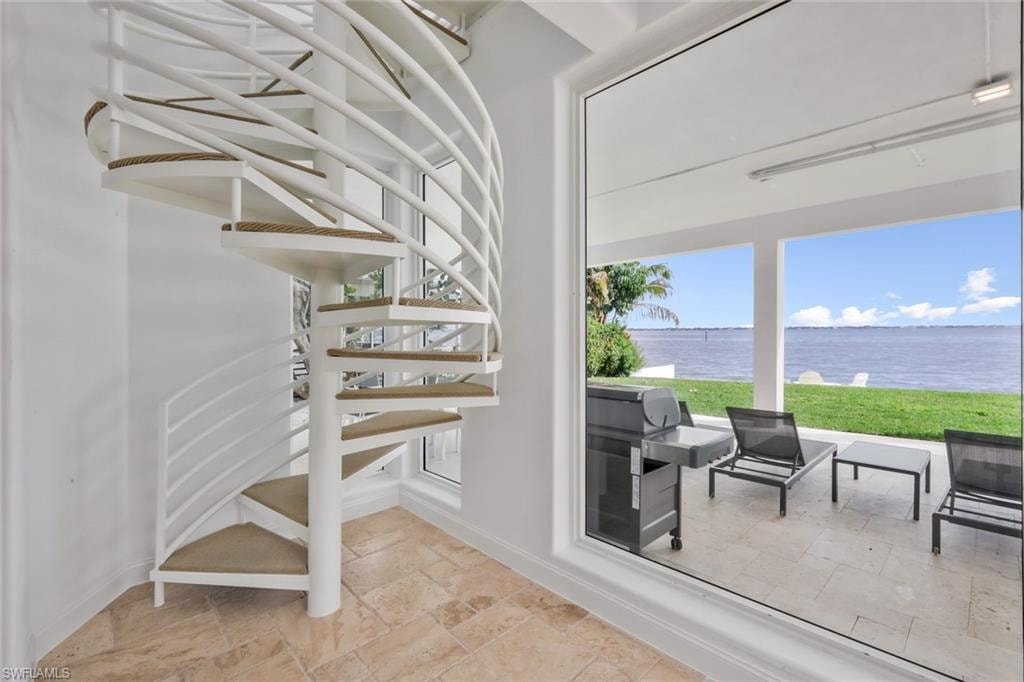 first floor - spiral stair