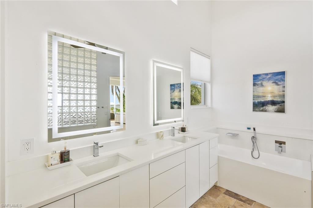 second floor - master bath