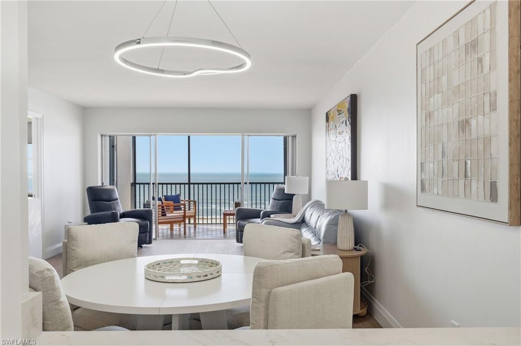 View of Living Room and Views from Kitchen