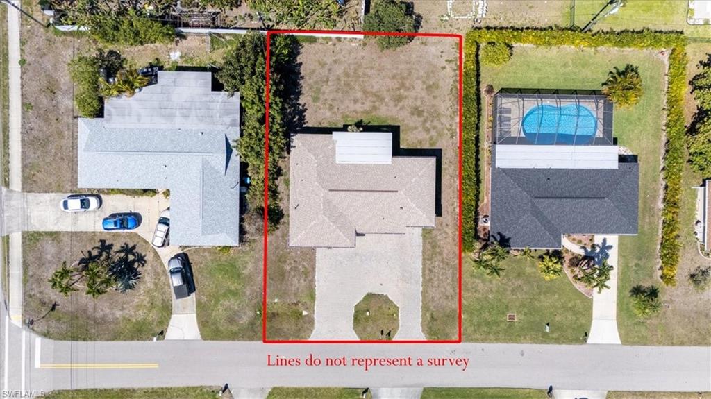 View of property location featuring property parcel outlined