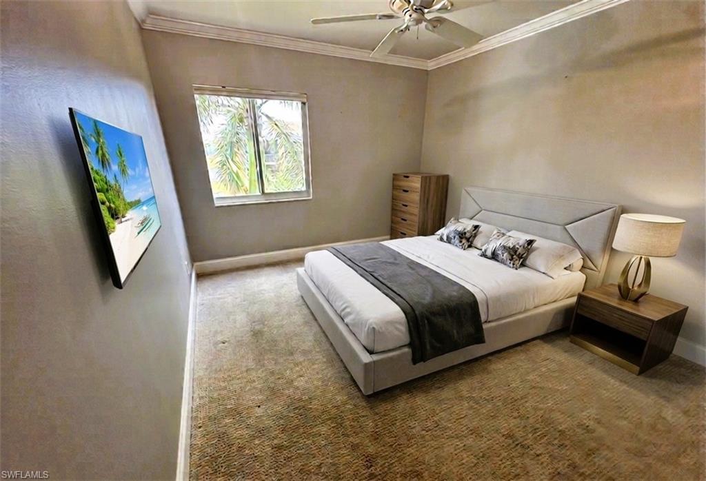 Virtually Staged Bedroom