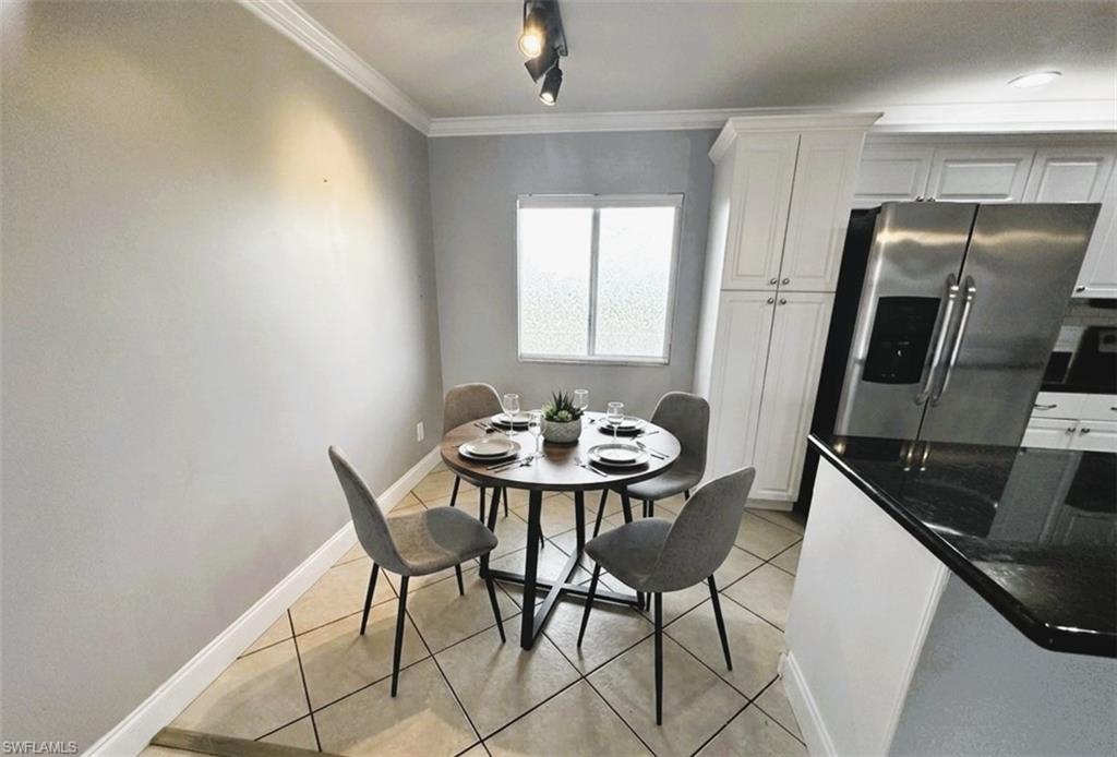 Virtually Staged Dining Area
