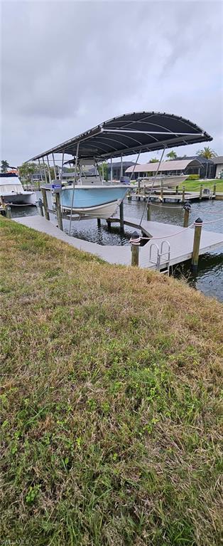 Composite Dock and Canopy