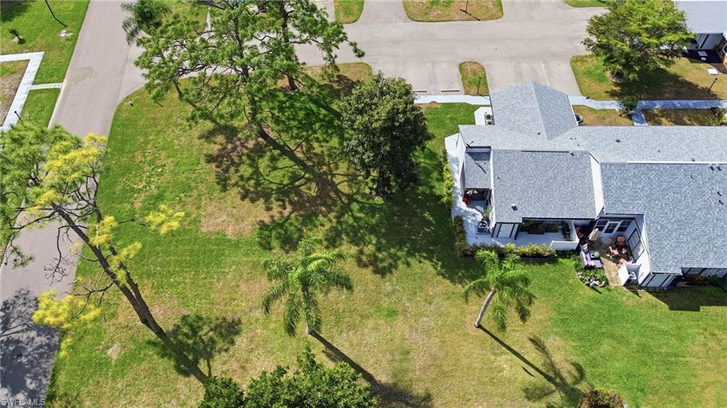Aerial view of property and surrounding area