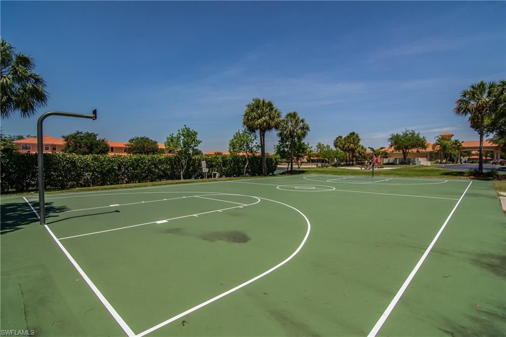 View of sport court featuring community basketball court