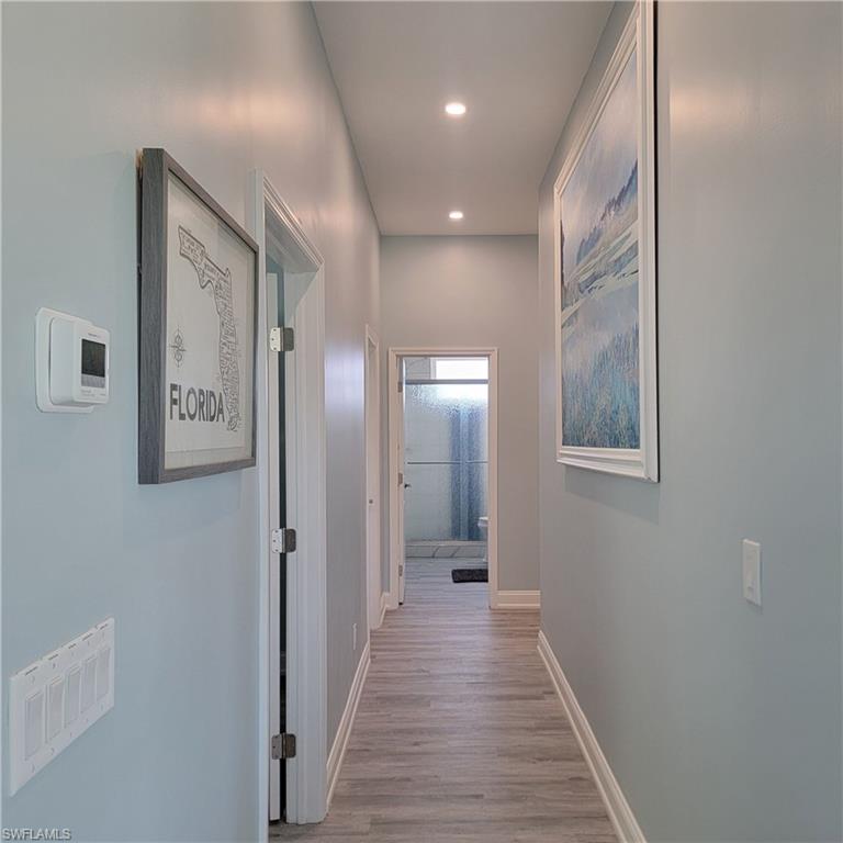 Interior of Purple house