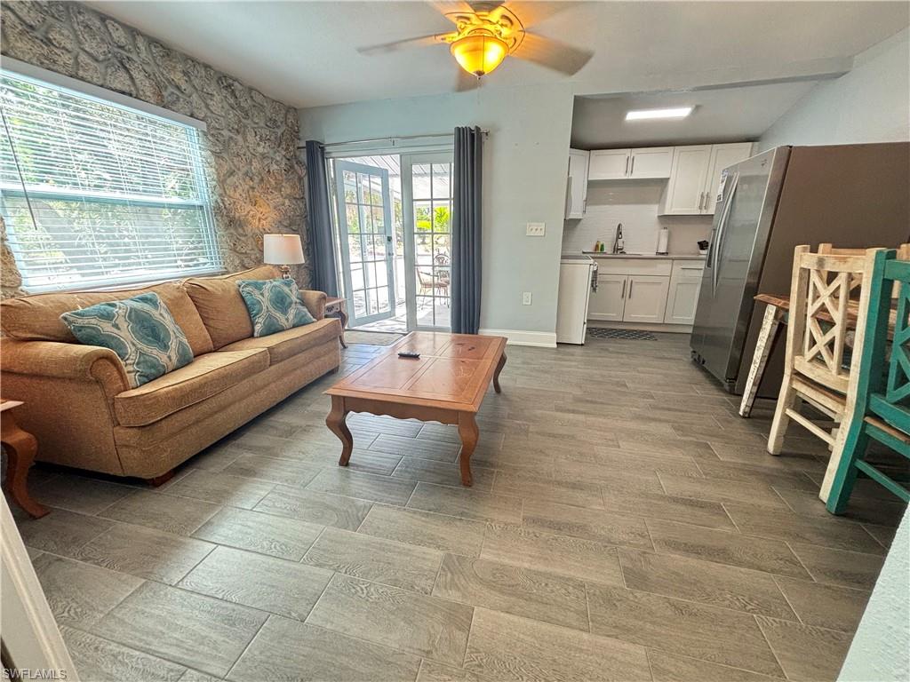 Interior of Blue duplex