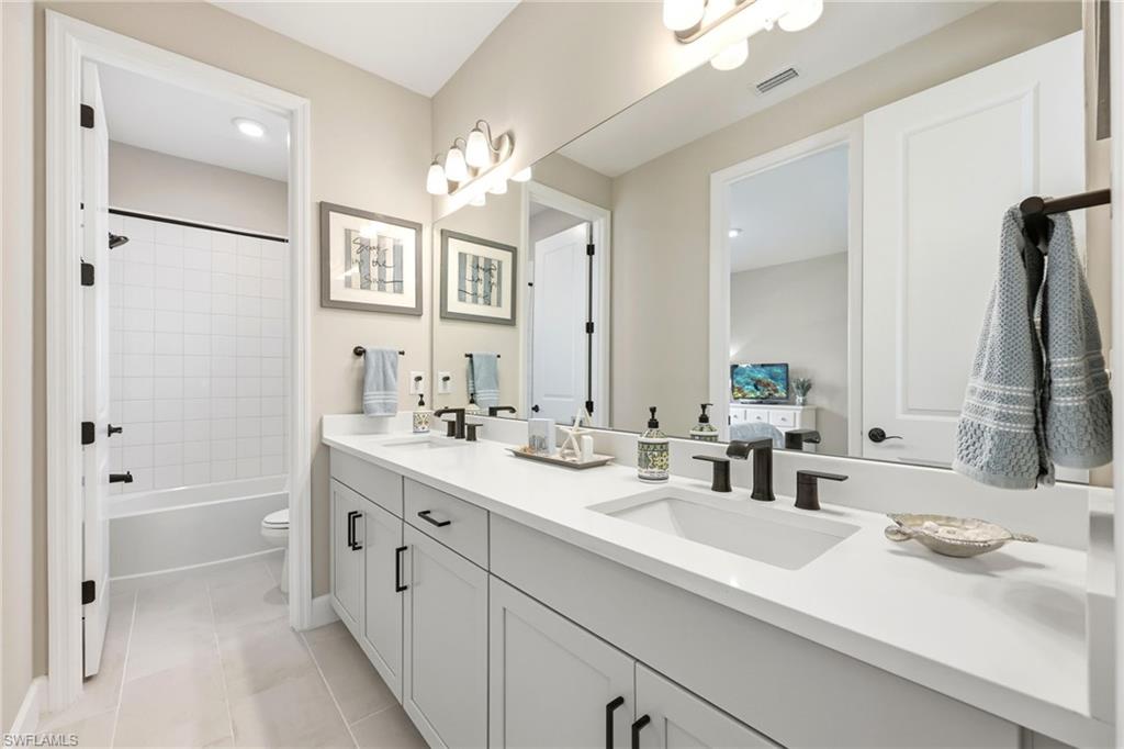 Jack and Jill bathroom
