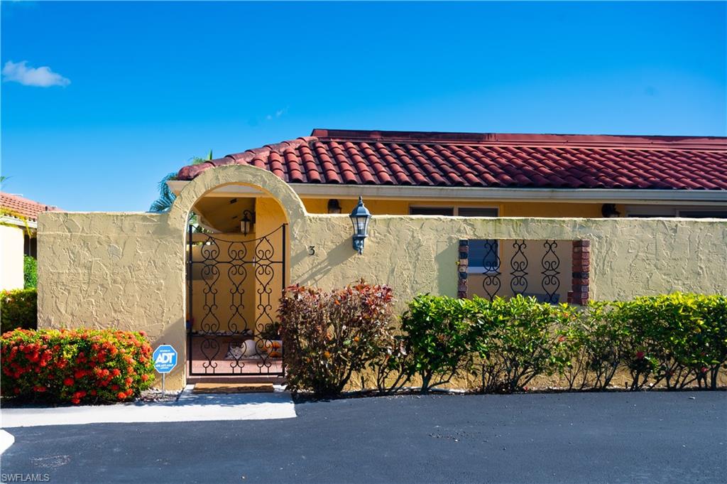 View of home's exterior featuring stucco siding