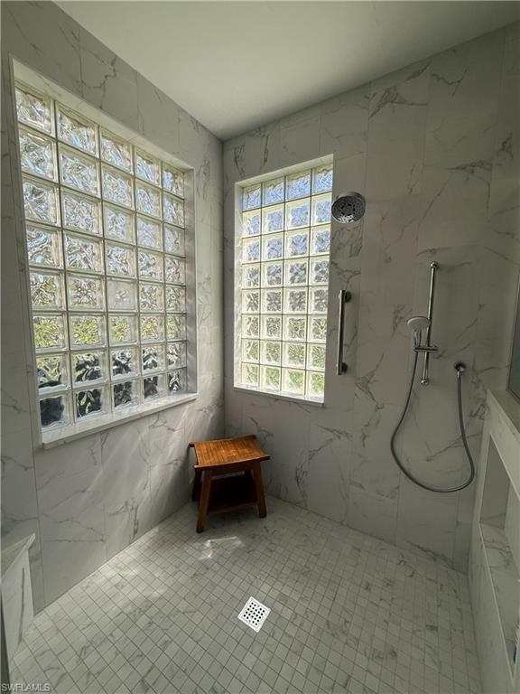 Oversized Walk-in Shower