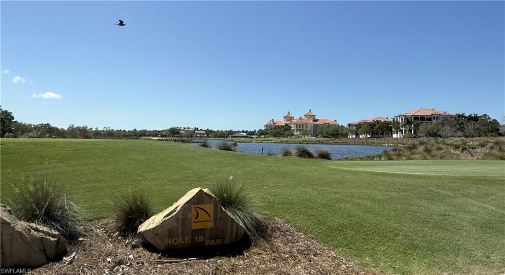 View of the golf course and the Ritz Hotel