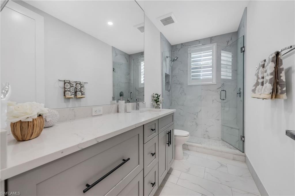 2nd Bathroom with walk-in shower