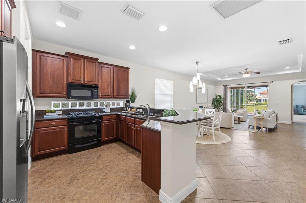 Kitchen and dining