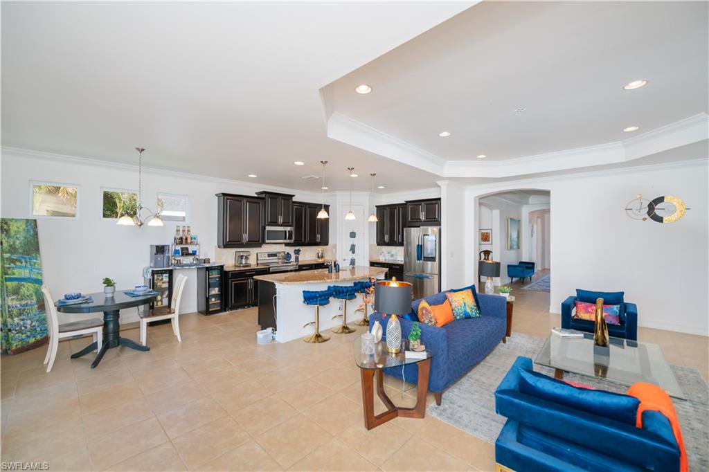 Easy Entertaining with the open floor plan