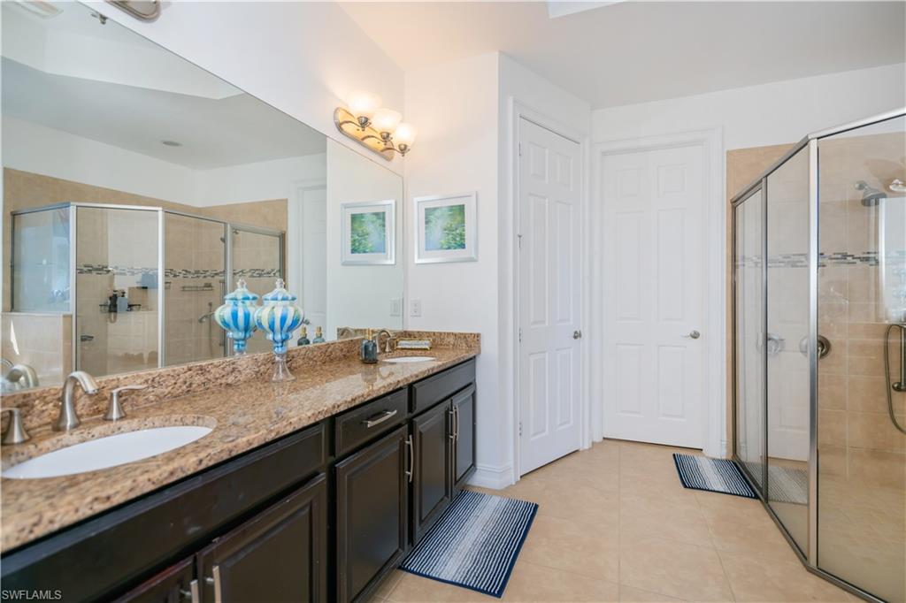 Primary Bath with separate shower and tub