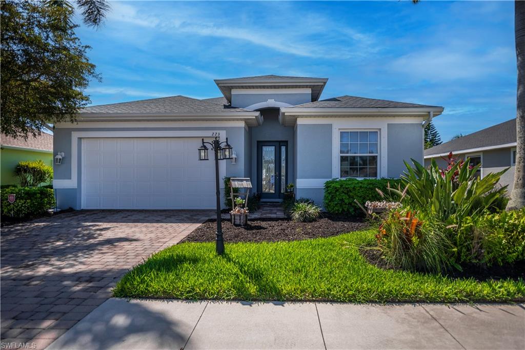Paver drive and walk