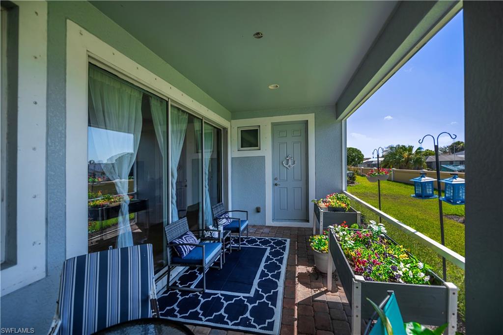 Spacious lanai