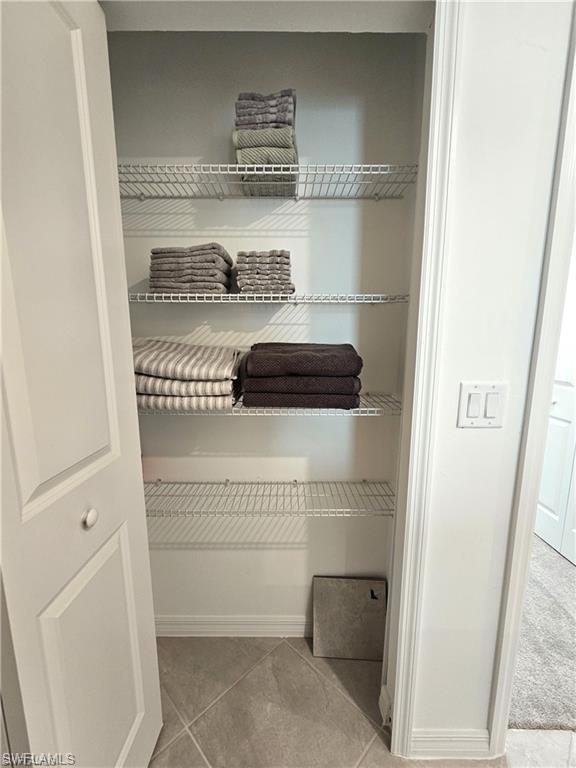 View of closet