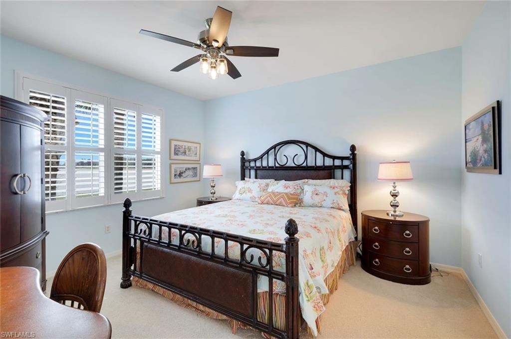 Primary bedroom with open water views and en-suite bathroom!