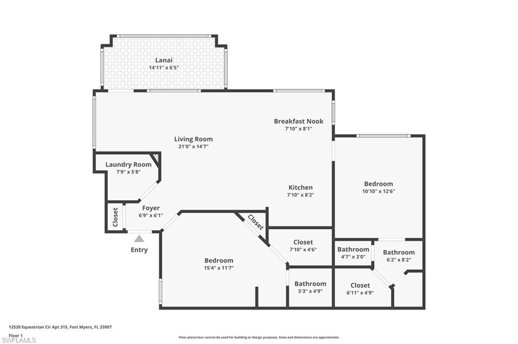 View of room layout
