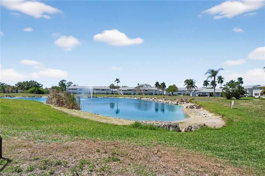 small lake on property