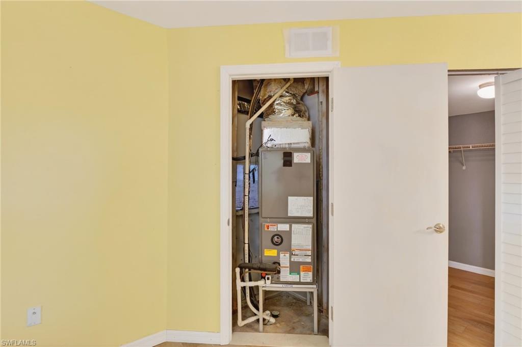 Utilities featuring heating unit