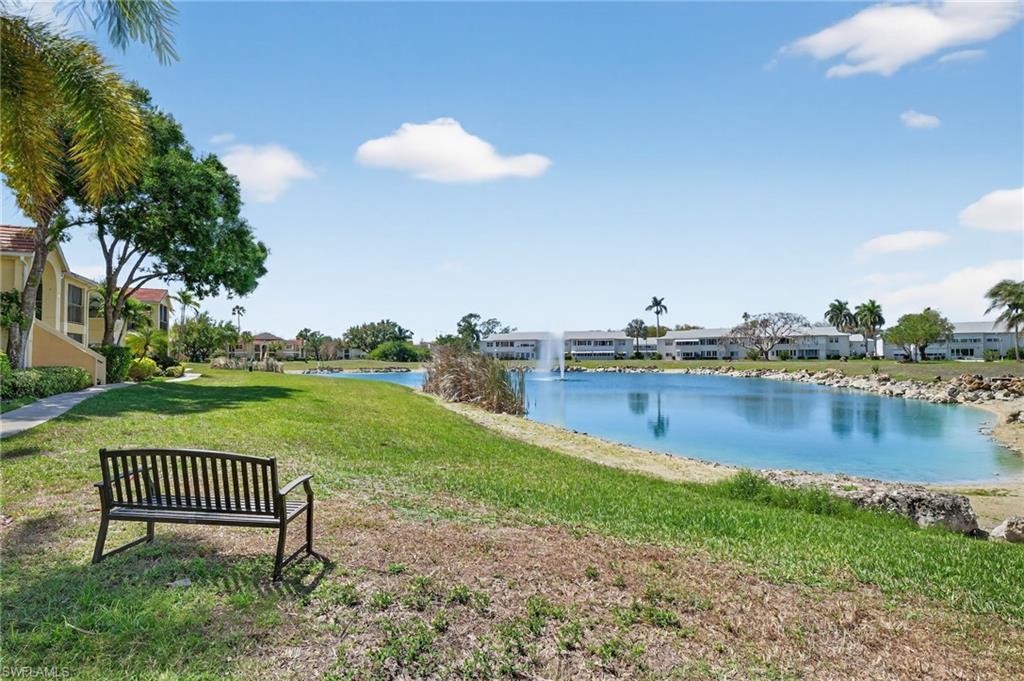 small lake on property