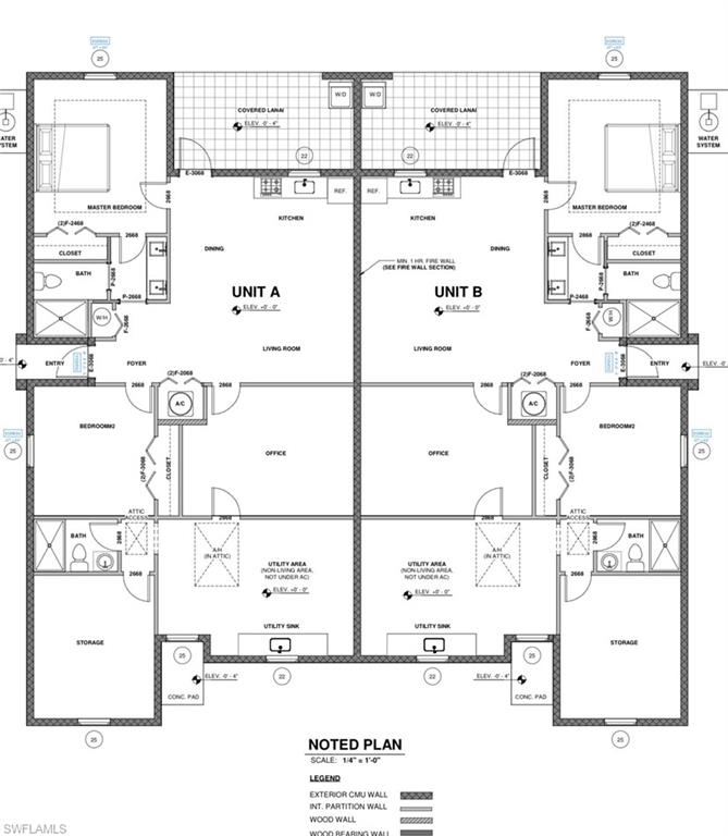 View of room layout