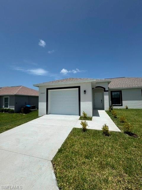Left side driveway