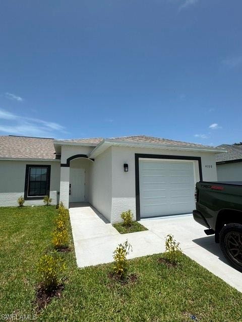 Right side driveway