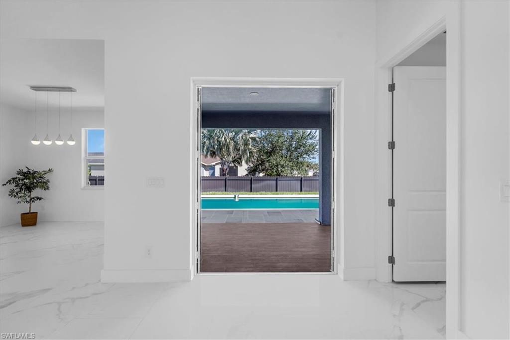 View of pool