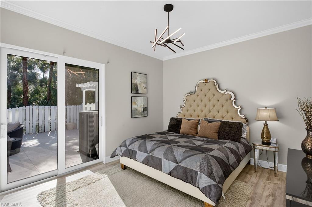 Bedroom #4, also with sliders out to the side lanai.