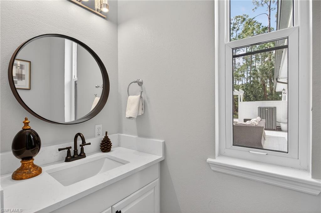 1/2 bath located near bedroom #5.