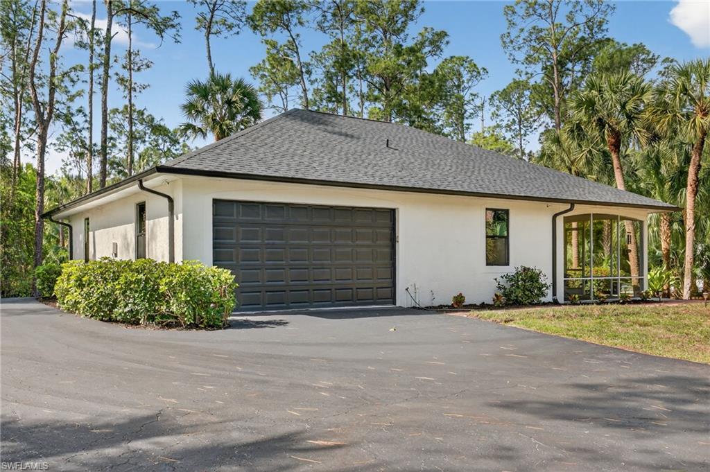 4 Car Garage is attached to the guest house!
