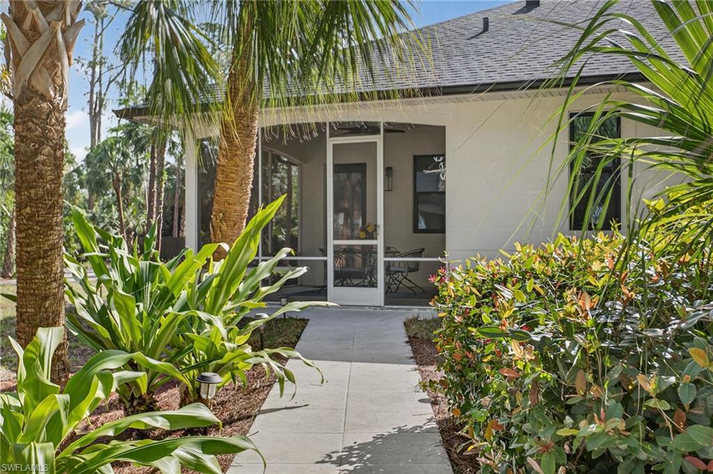 Walkway to guest house