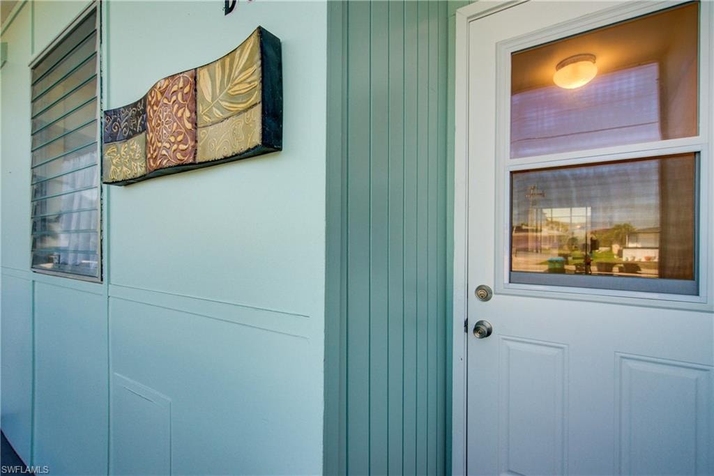 Entrance to property