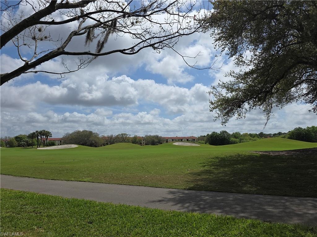 View of property's community featuring golf course view