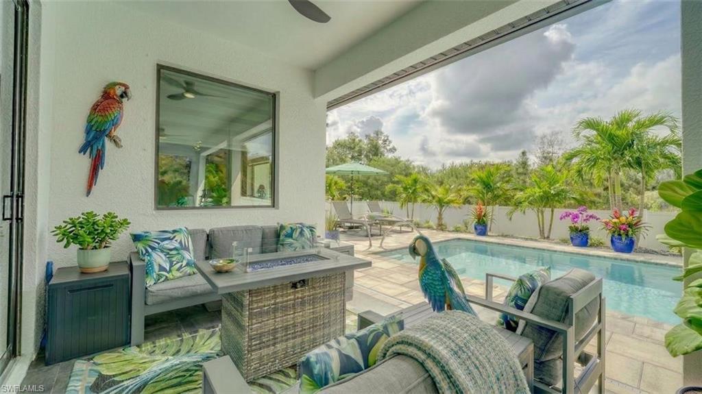 Spacious lanai (Virtually enhanced)